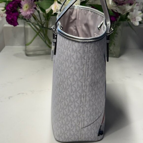 ⛷️🏂🚠 Michael Kors NWT Jet Set Girls Ski Tote Shoulder Bag - Picture 5 of 16